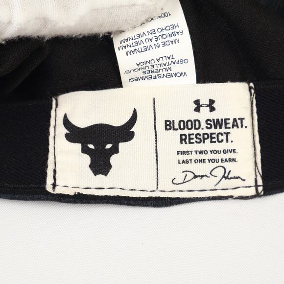 Under Armour Project Rock Dwayne Johnson Womens Packable Strapback Hat Gray - Picture 10 of 11